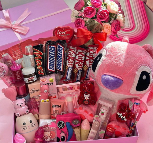 باکس هدیه ولنتاین صورتی